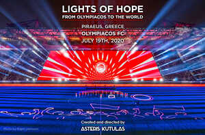 Olympiacos Lights of Hope Event directed by Asteris Kutulas