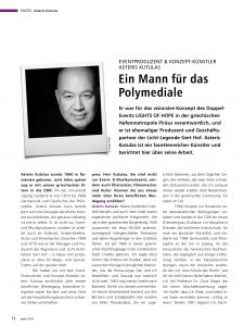 Asteris Kutulas Interview Event Show Polymedial